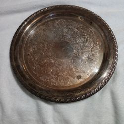 Oneida Antique Silver Platter