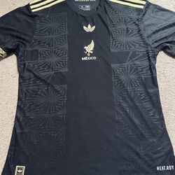 2025/26 Mexico National Team Black Soccer Jersey.