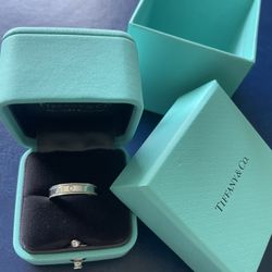 Tiffany & Co.  Platinum Wedding Band