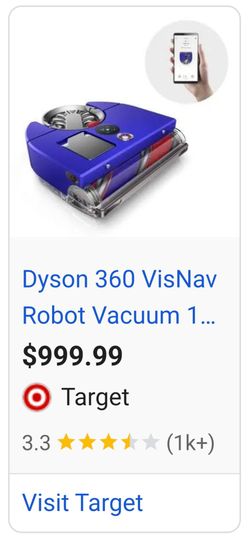 Dyson Vacuum 360 VISNAV