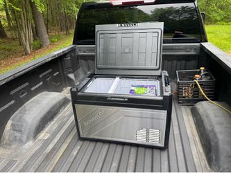 BougeRV 55QT Portable Fridge Freezer – Dual Zone 12V Car Refrigerator