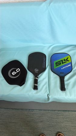 Pickle ball paddles