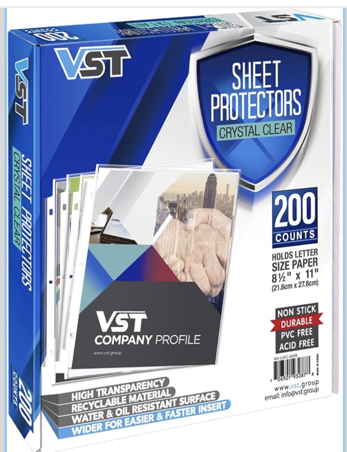 200ct Protector Sheets