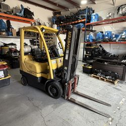 HYSTER FORKLIFT S50FT 5000LB 2005 