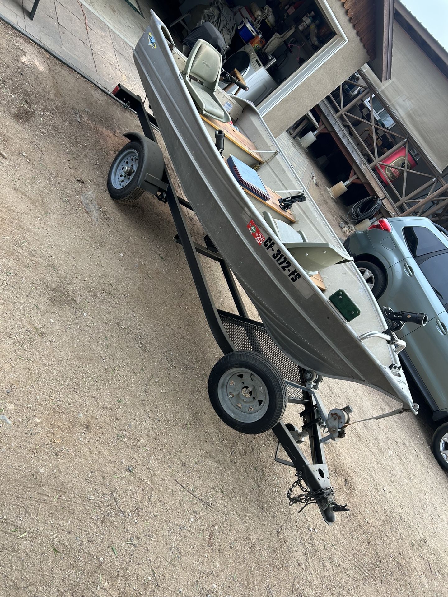 Valco Aluminum Boat 12’ Brand New Motor