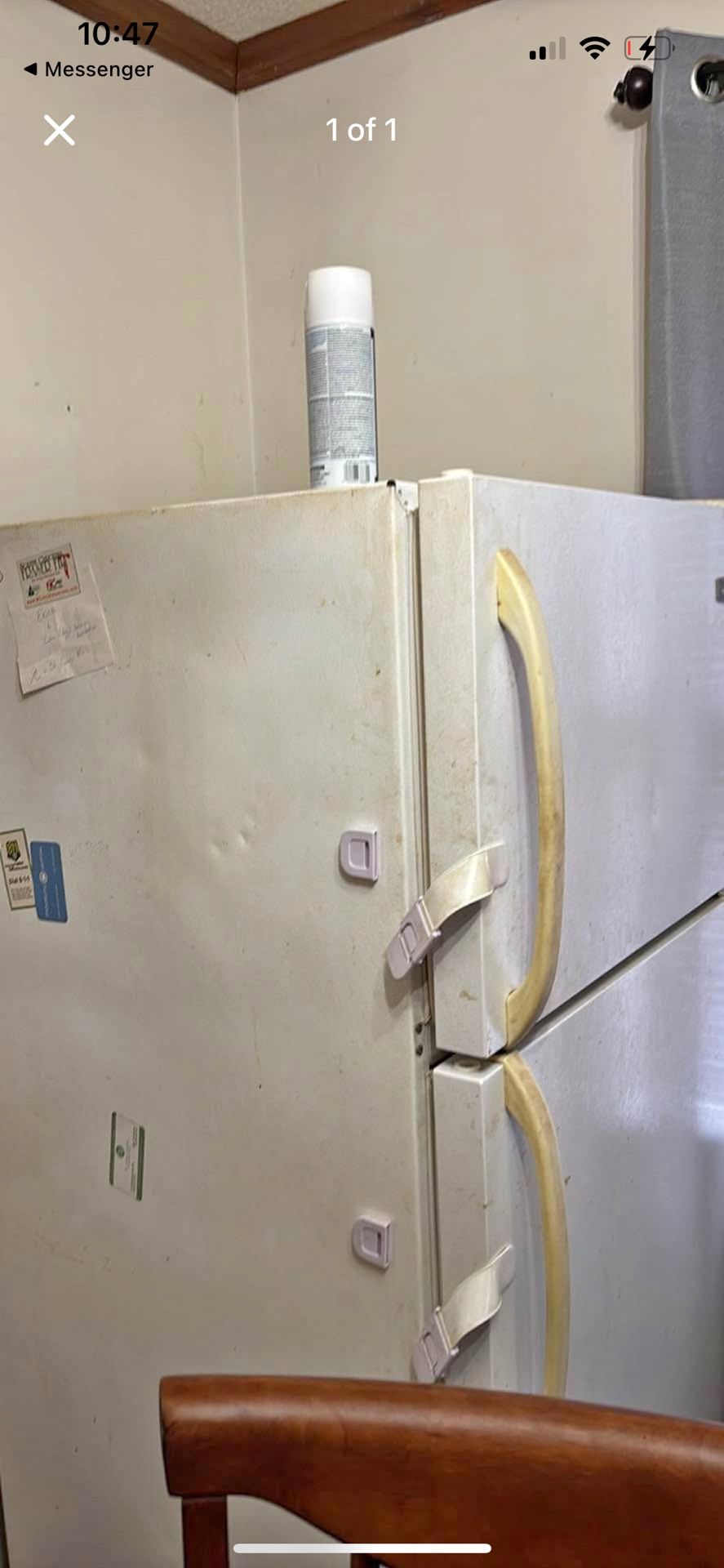 Working Refrigerator $75
