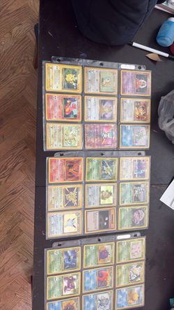Pokemon cards from the 90s