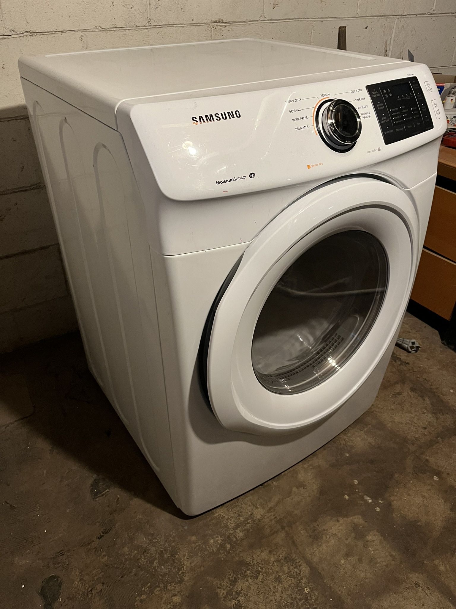 2024 Samsung electric dryer installed