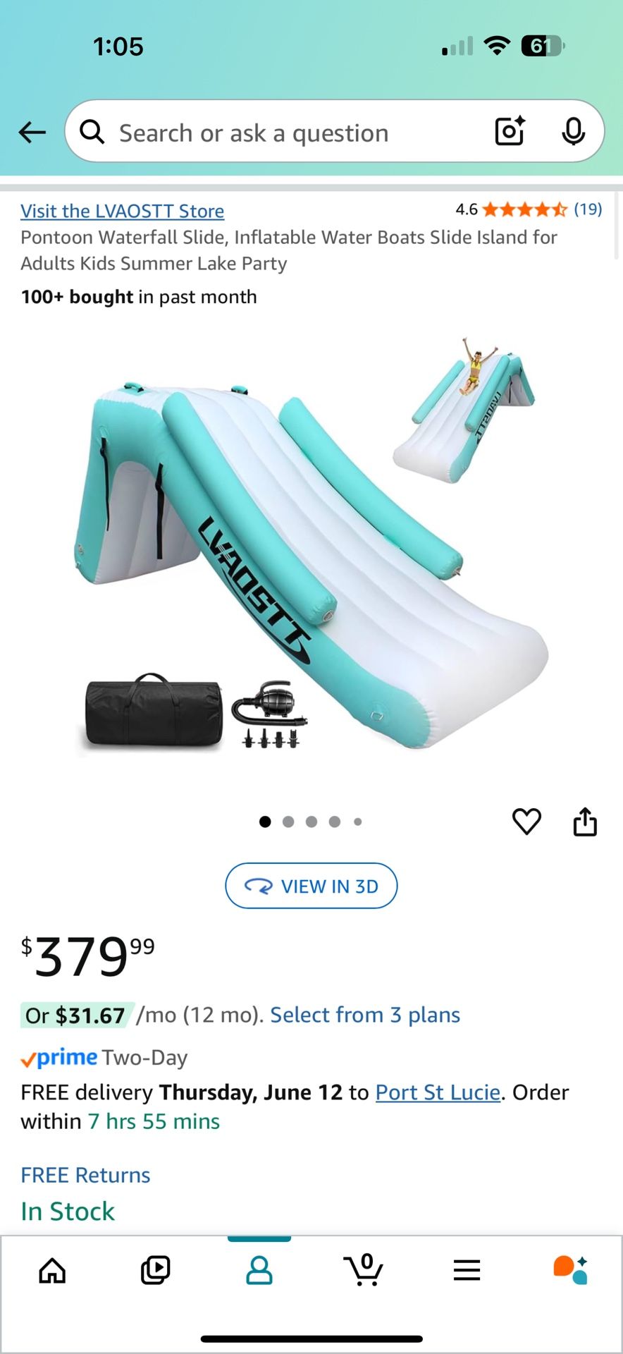 Inflatable Slide
