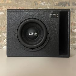 Single Round And Square Subwoofer Box With DS18 Subwoofer / New