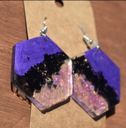 Handmade Resin Earrings 