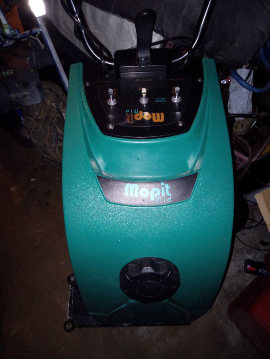 Mopit Mid 16" AUTO  Scrubber Floor Scrubber Mop Machine