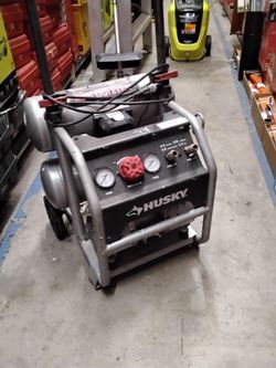 Husky Portable Air Compressor with Wheels