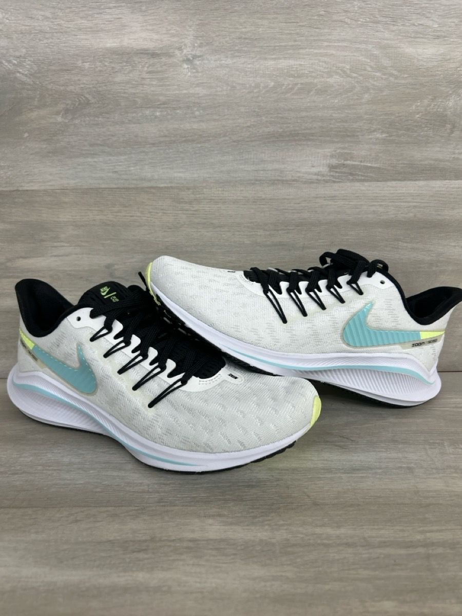 Nike Womens Air Zoom Vomero 14 AH7858-103 Gray Lace-Up Sneaker (PO1021817)