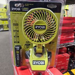 RYOBI USB CLAMP FAN KIT