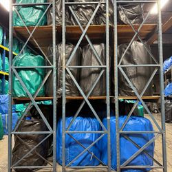 Heavy Duty Pallet Racking – 12’ Uprights / 14’ Beams