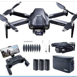 X10 PRO Drone with Camera for Adults 4K UHD, 3280 FT Long Range Control, 90 Min Prolonged Flight, Auto Return Function, Follow Me Mode, Brushless Powe