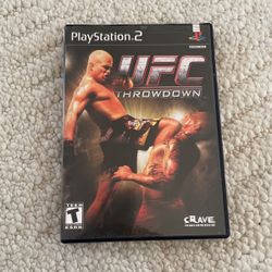 Ufc Throwdown Fighting Game Playstation 2