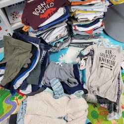 100pcs of Baby Boy Clothes Size Nb & 0-3m