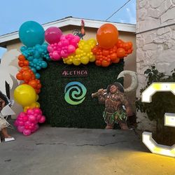 Moana theme birthday