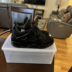 Jordan Black Cat Size 10.5