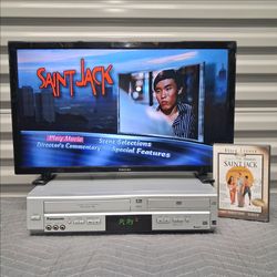 Panasonic VHS DVD Player Combo TESTED ( NO REMOTE)