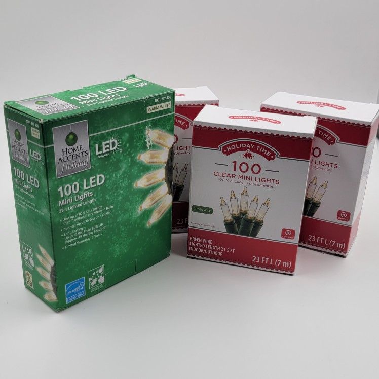 Mini Christmas Lights Assortment