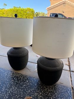 Set of table lamps