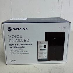 Motorola DOCSIS 3.1 Modem MT8733 AX6000 