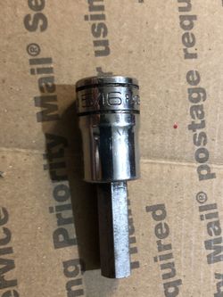 Snap-on 5/16 Allen / Hex Bit Socket 3/8 Drive