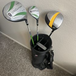 US Kids Ultralight Golf Set And Tommy Armour Driver