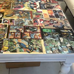 Comic Book Coffee Table
