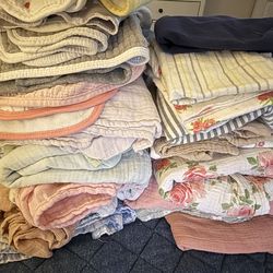 Receiving Blankets and Burp Cloths