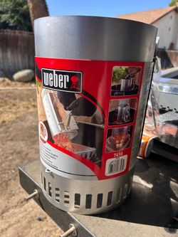 Weber bbq grill starter  asador