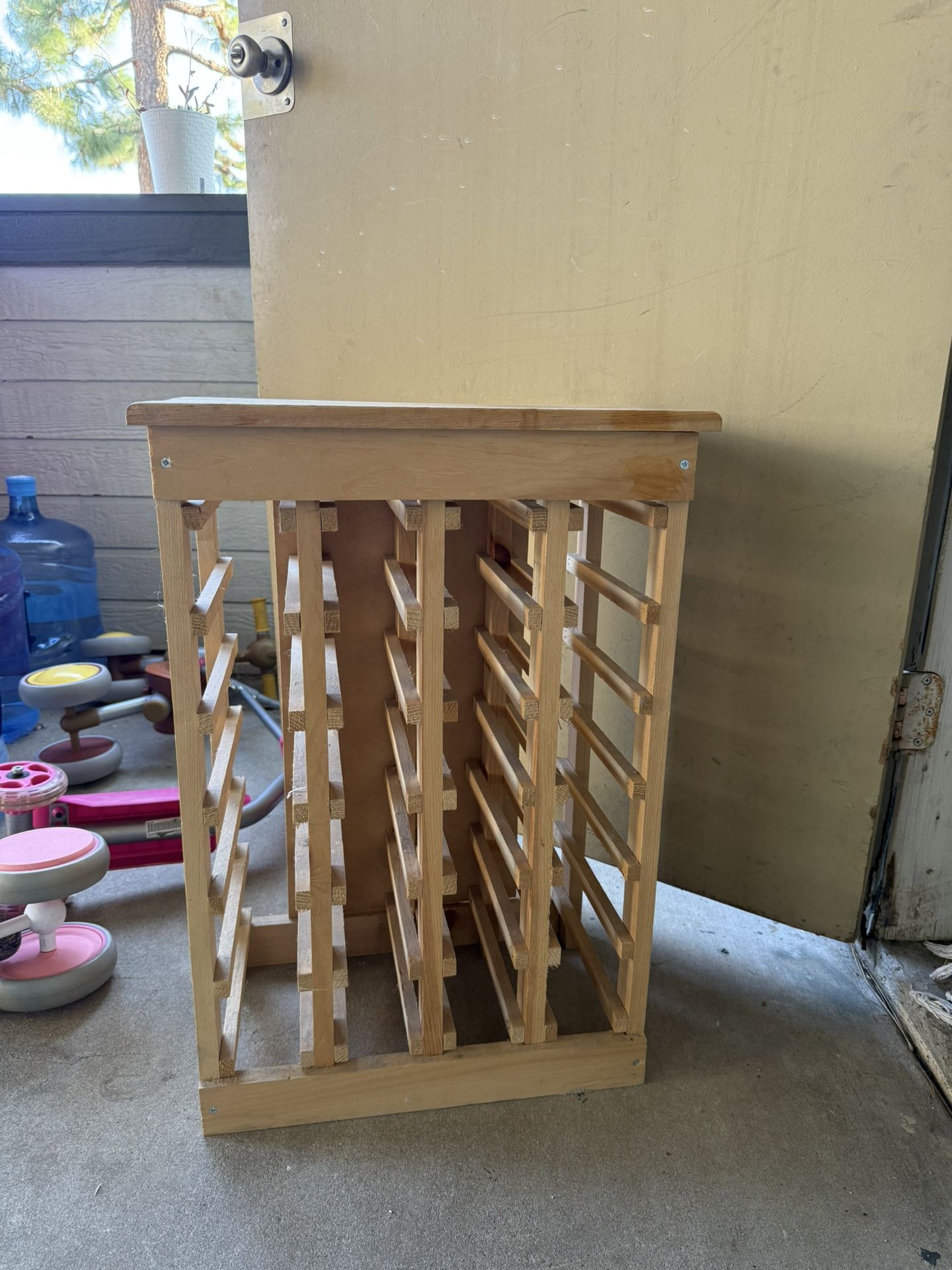 Wood Wine Rack