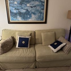 Couch With Pillows
