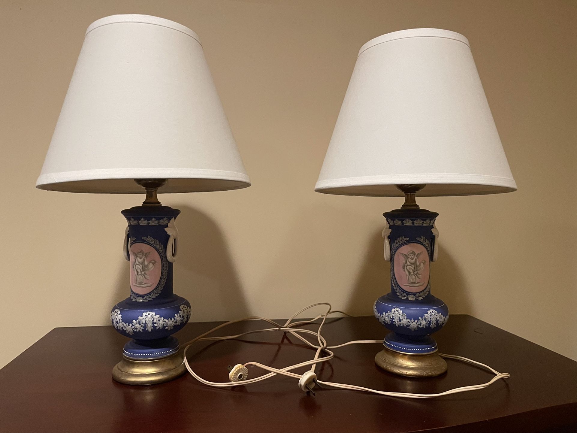 Antique Porcelain Lamps 