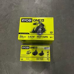 Ryobi Battery Starter Kit & Circular Saw 18V