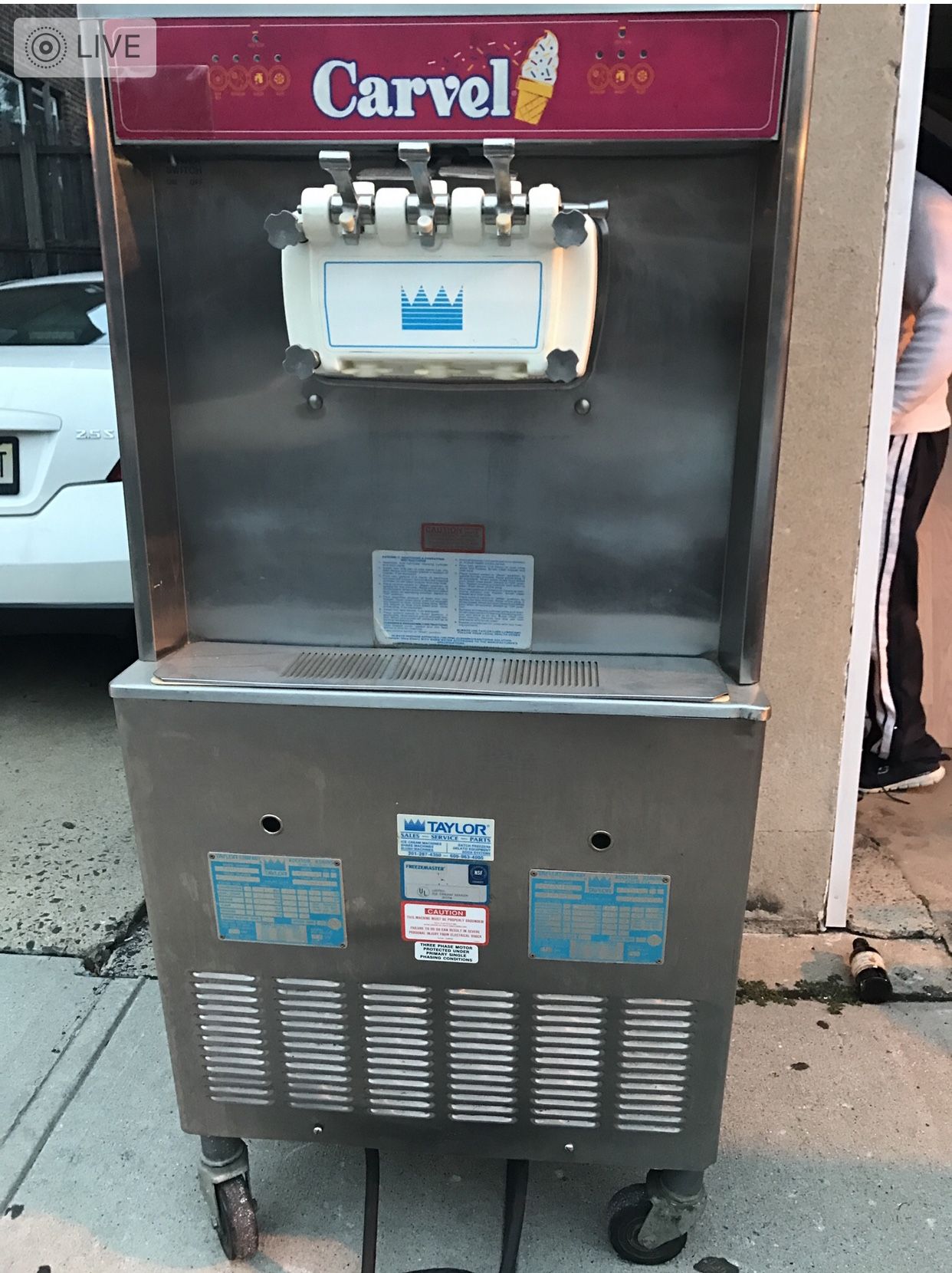 Carvel Soft Serve Ice Cream Machine
