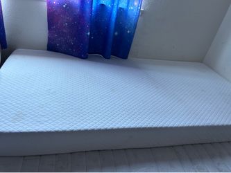 Twin mattress with cover