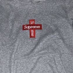 Supreme Cross Box Logo Hoodie