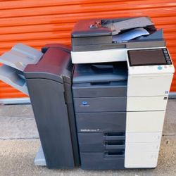 Konica Minolta Bizhub C554E Color Copier Printer Scanner