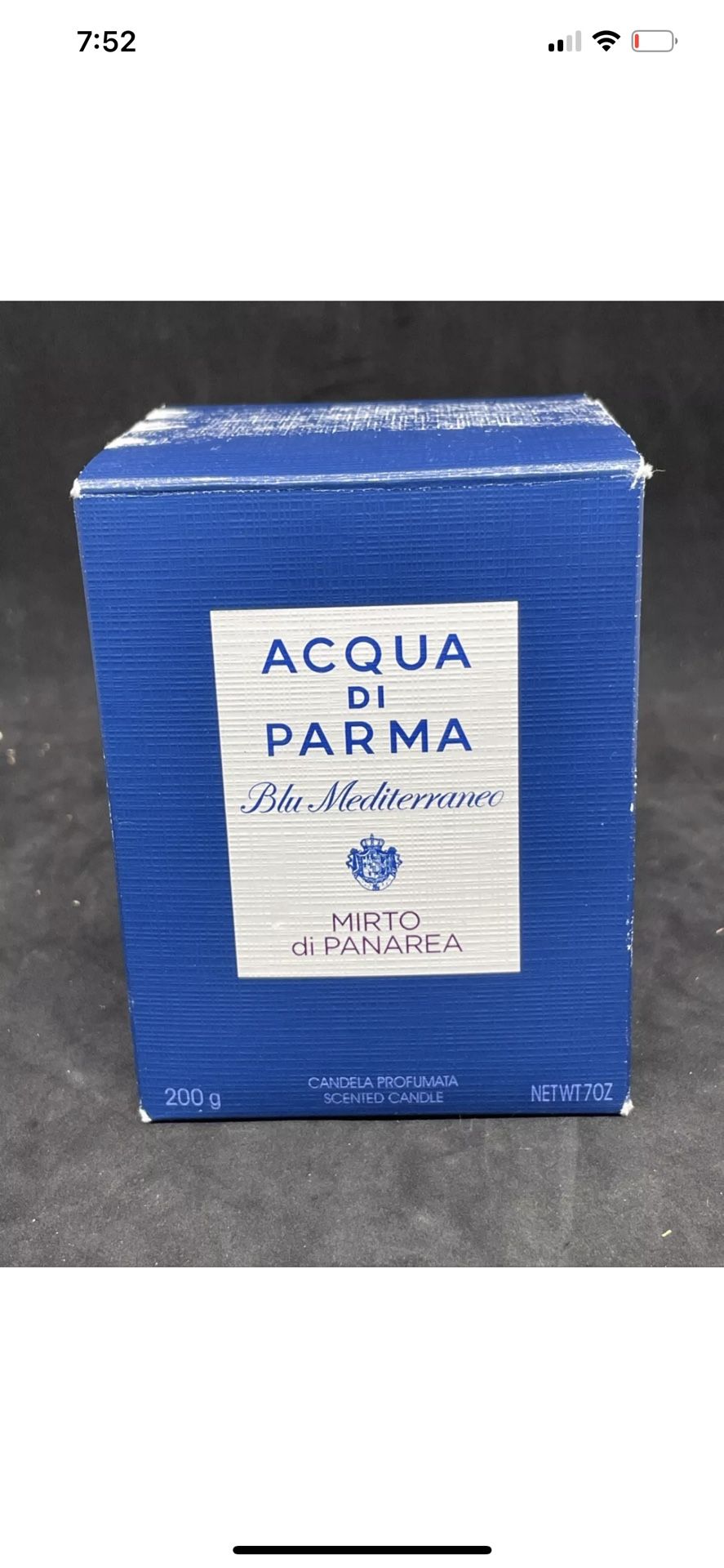 Acqua Di Parma Unisex Blu Mediterraneo Mirto Di Panarea 7.0 oz Scented Candle