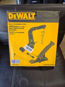 Dewalt 2-in-1 Pneumatic 15.5 Gauge and 16 Gauge Flooring Tool