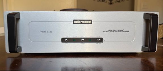 Audio Research DAC3 MKII New tubes!