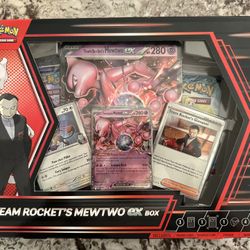 Pokemon Team Rocket MewTwo Box