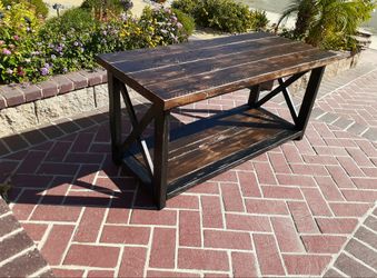 Newly made Farmhouse coffee table
