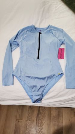 Blue Women's Rash Guard