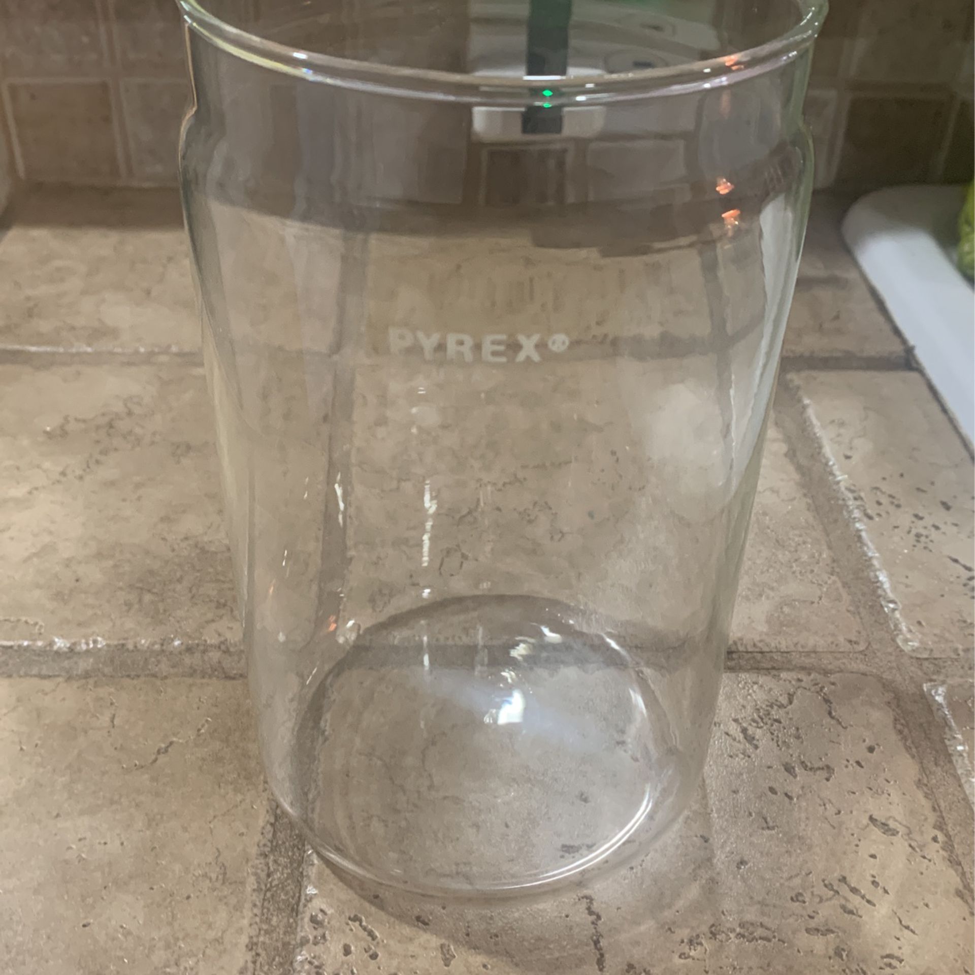 Vintage Pyrex Glass Canister/No Lid