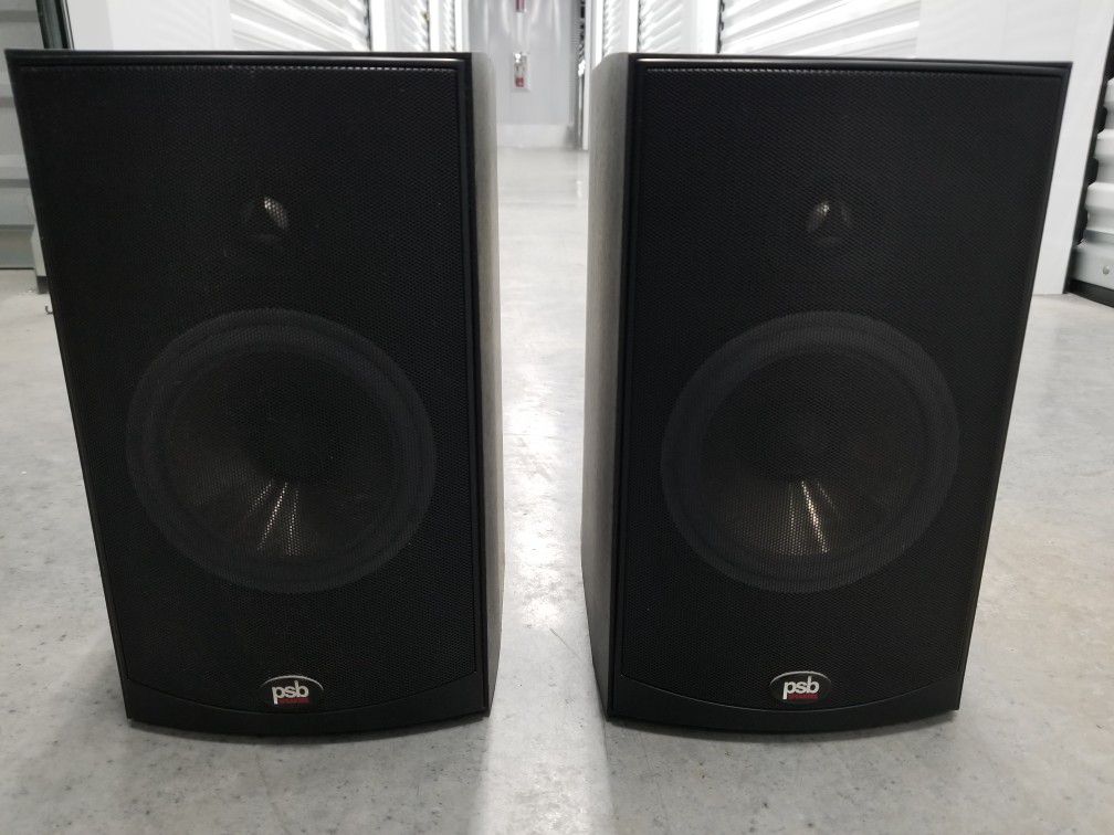 Pair of PSB Alpha B1 Monitor speakers